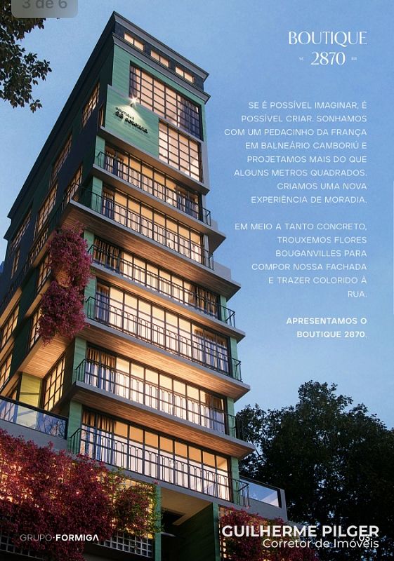 Cobertura Duplex no Ed. Boutique 2870 em Balneário Camboriú