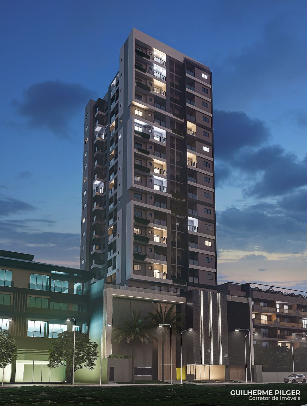 Apartamento no Ed. Manu Bay na Praia Brava em Itajaí