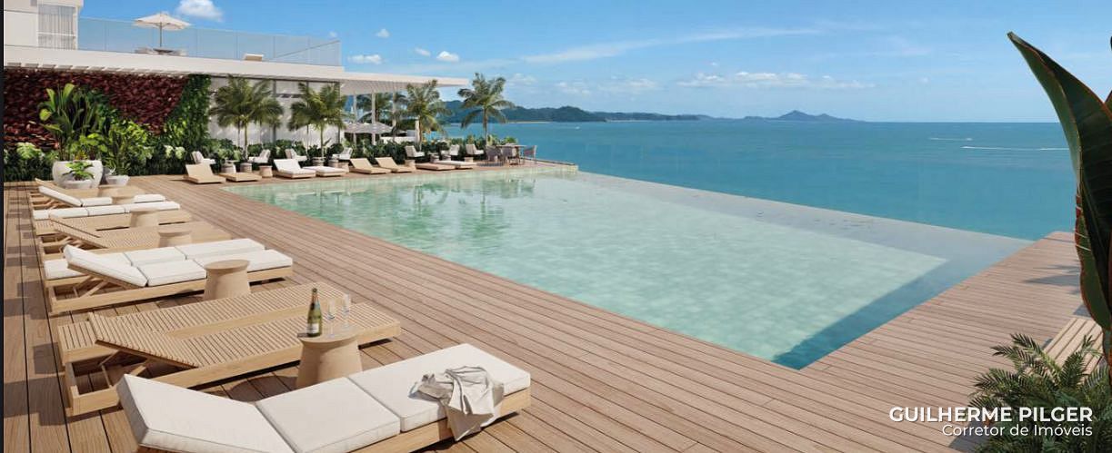Apartamento frente mar no Ed. Fischer Dreams em Balneário Camboriú