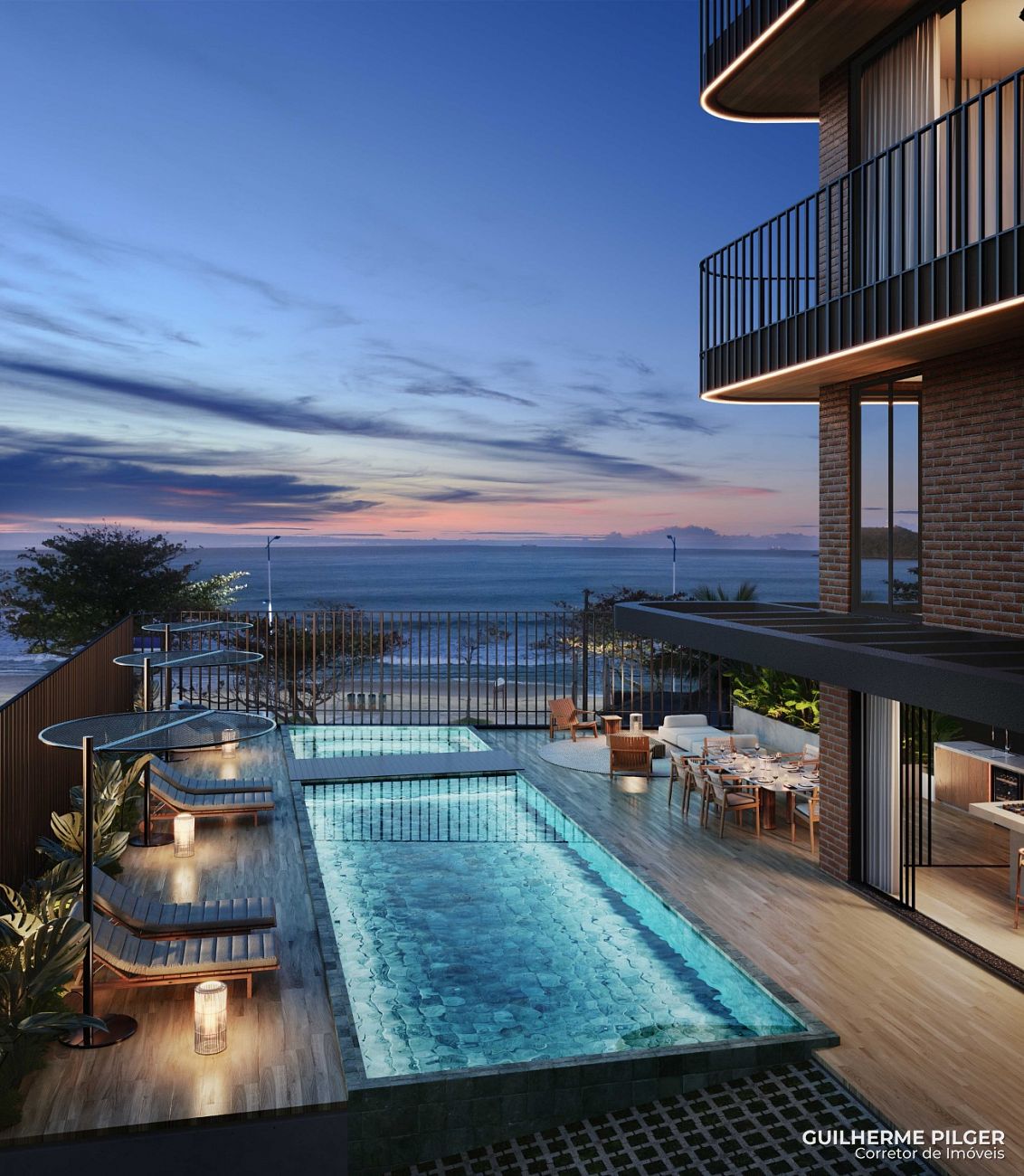 Apartamento Garden no Ed. Sailors Bay em Cabeçudas em Itajaí