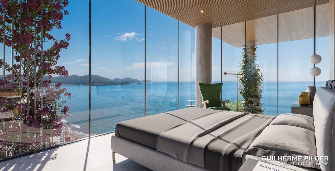 Apartamento no Ed. Vitreo 271 em Meia Praia em Itapema