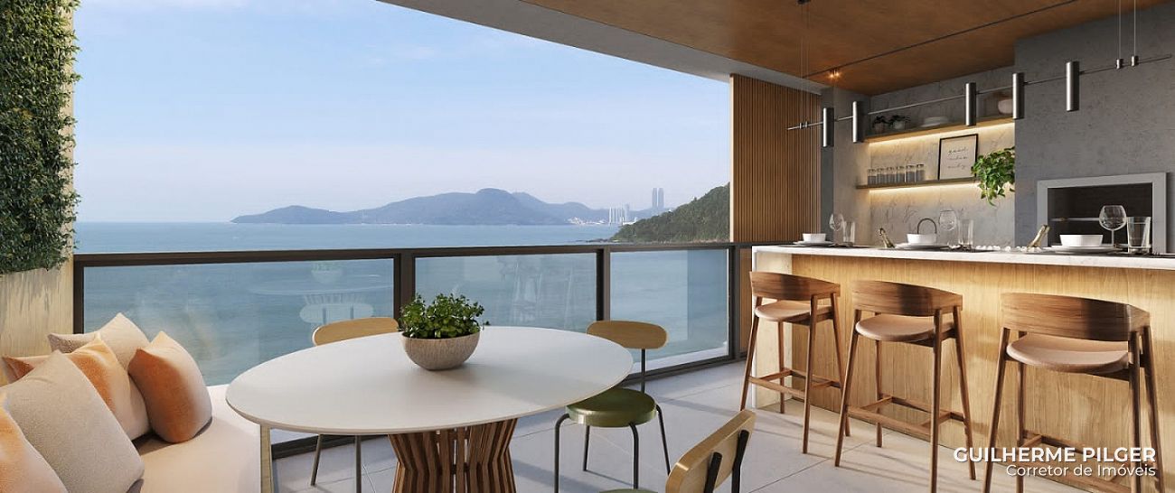 Apartamento no Ed. Tirreno Residenziale na Praia Brava de Itajaí