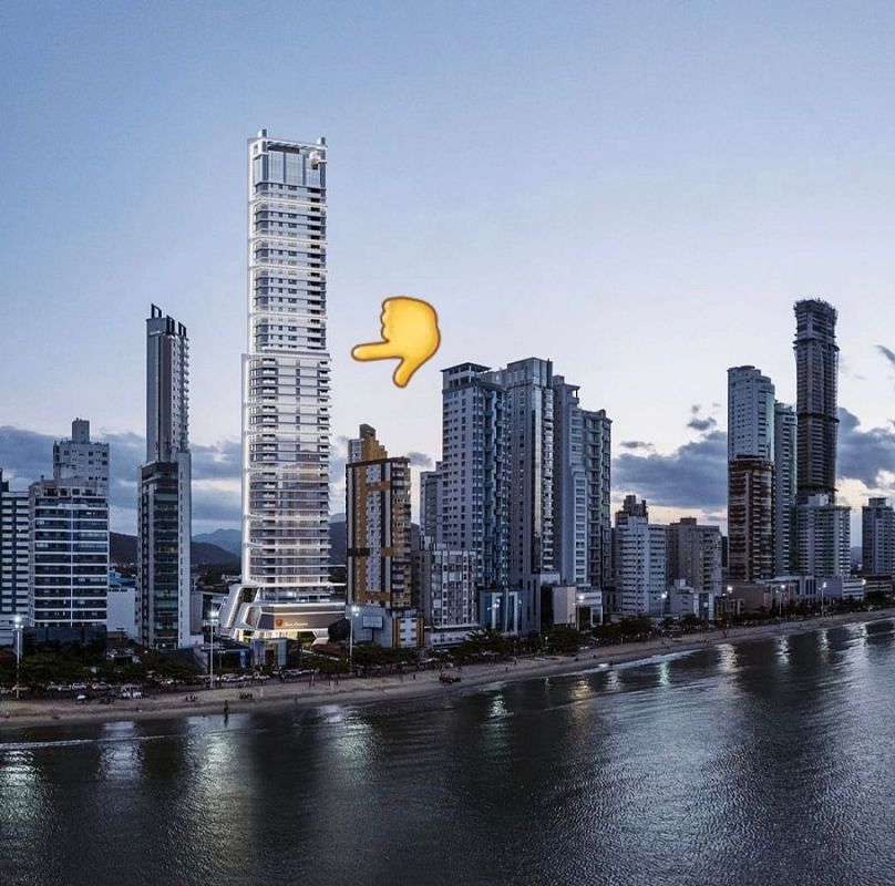 Apartamento diferenciado no Tonino Lamborghini Residences em Balneário Camboriú