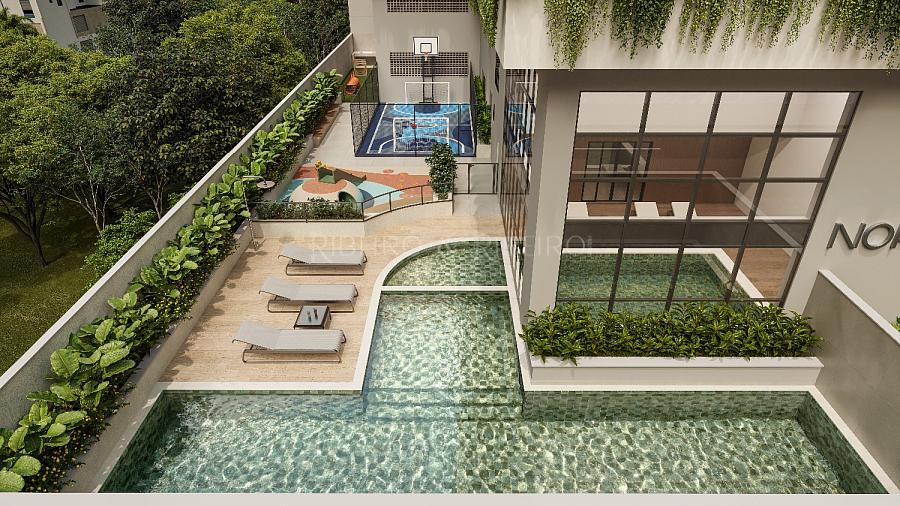 Apartamento novo com 3 su�tes e 2 vagas de garagem no bairro Atiradores 1