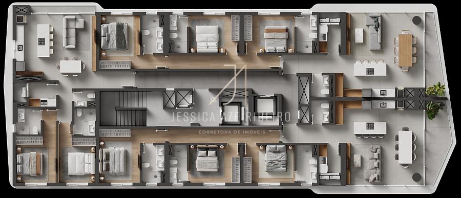 Frente Mar na Praia da Armação - Penha - 3 Suítes — foto 27