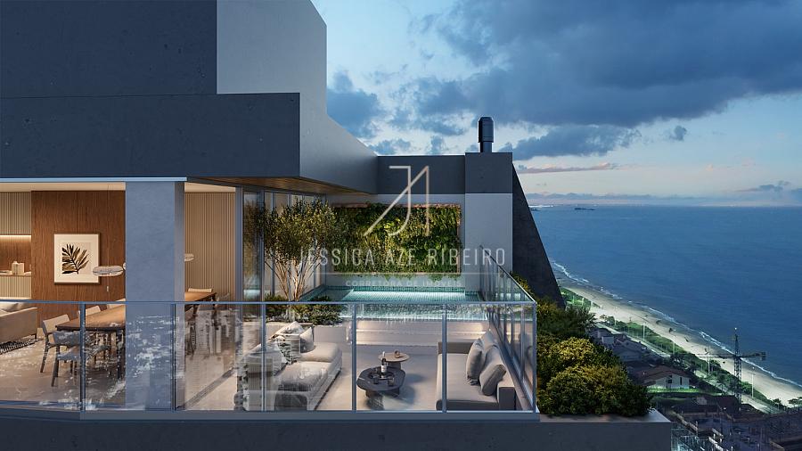 Frente Mar em Balneário Piçarras - 3 Suítes - Home Club Completo - Altíssimo Padrão — foto 16