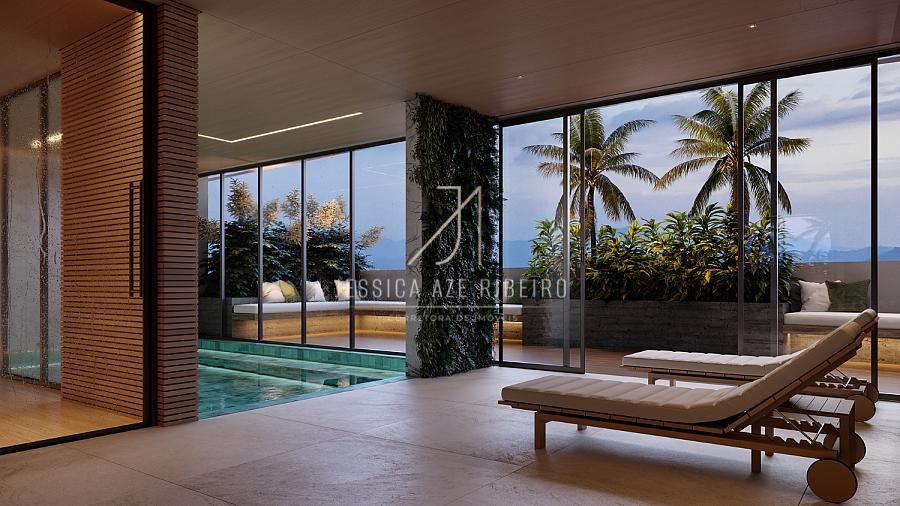 Frente Mar em Balneário Piçarras - 3 Suítes - Home Club Completo - Altíssimo Padrão — foto 33