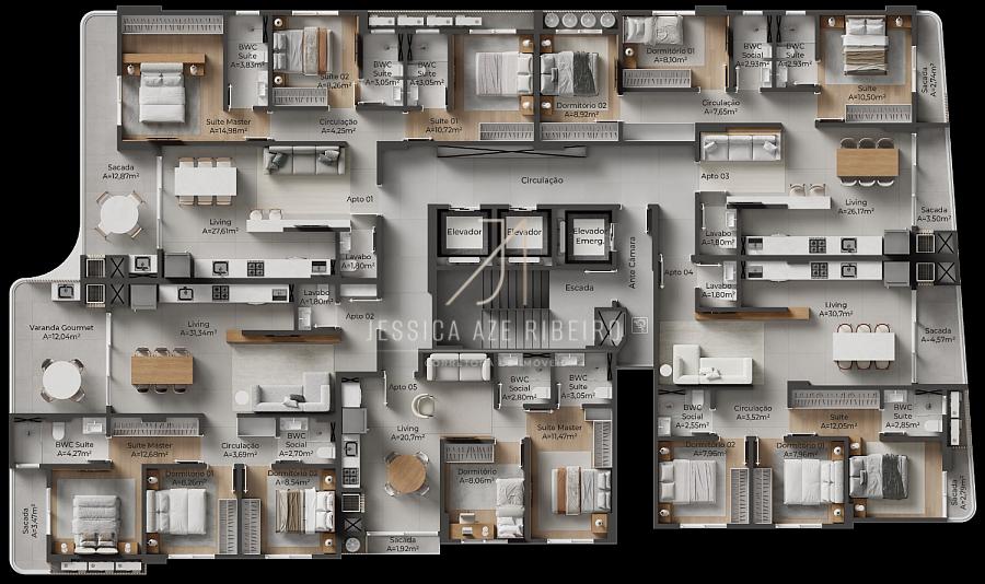 Rua Camboriú - 3 Suítes - Lazer Completo - Ao lado do SESC — foto 29