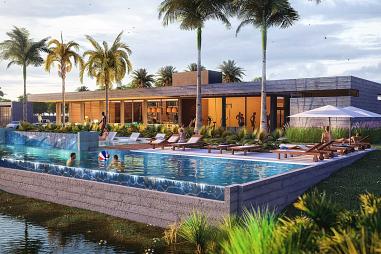 Terreno em Condomínio Fechado -Balneário Rincão