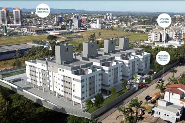 Apartamento 2 dormitórios - Ceará Criciúma