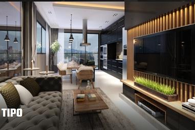 Apartamento próximo ao Brava Sushi