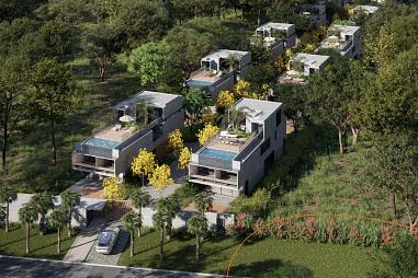 Projeto altamente exclusivo de casas em meio á natureza na Praia do Estaleiro