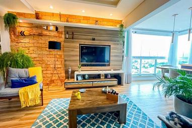 Apartamento mobiliado a venda na Praia Brava - Itajaí