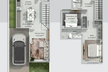 Sobrado no Bairro Nova Esperança.