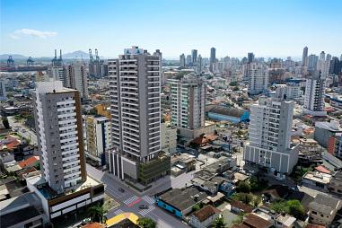 Apartamento com 2 quartos à venda, 78m², 2 banheiros, 2 garagens - Vila Operária - Itajaí