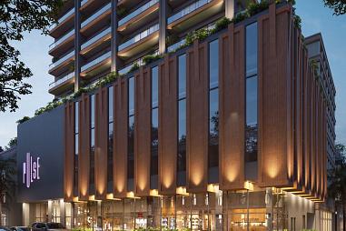 Lançamento no centro de Itajaí.