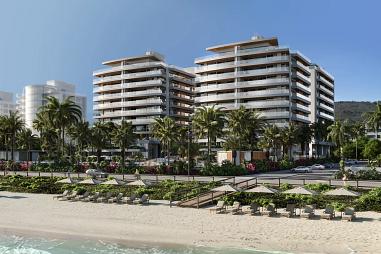 Apartamento de frente para o mar na Praia Brava.