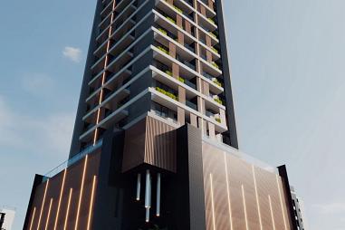 Lançamento no centro de Itajaí.