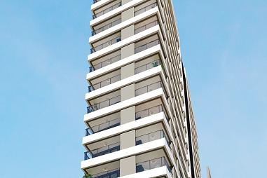 Lançamento no Centro de Itajaí.