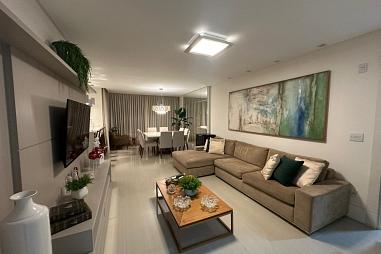 Apartamento com 4 quartos à venda, 136m², 3 banheiros, 4 garagens - Centro - Balneário Camboriú