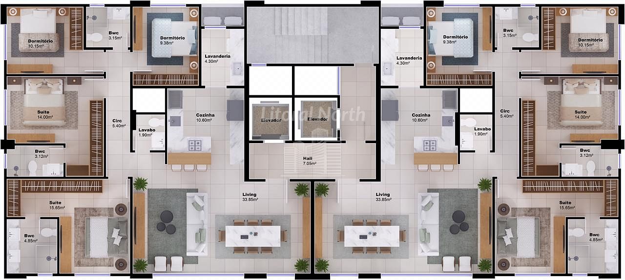 Apartamento à venda com 4 quartos, 2 suítes, 2 vagas e 270m² no Centro, Balneário Camboriú (SC) — foto 7 de 13