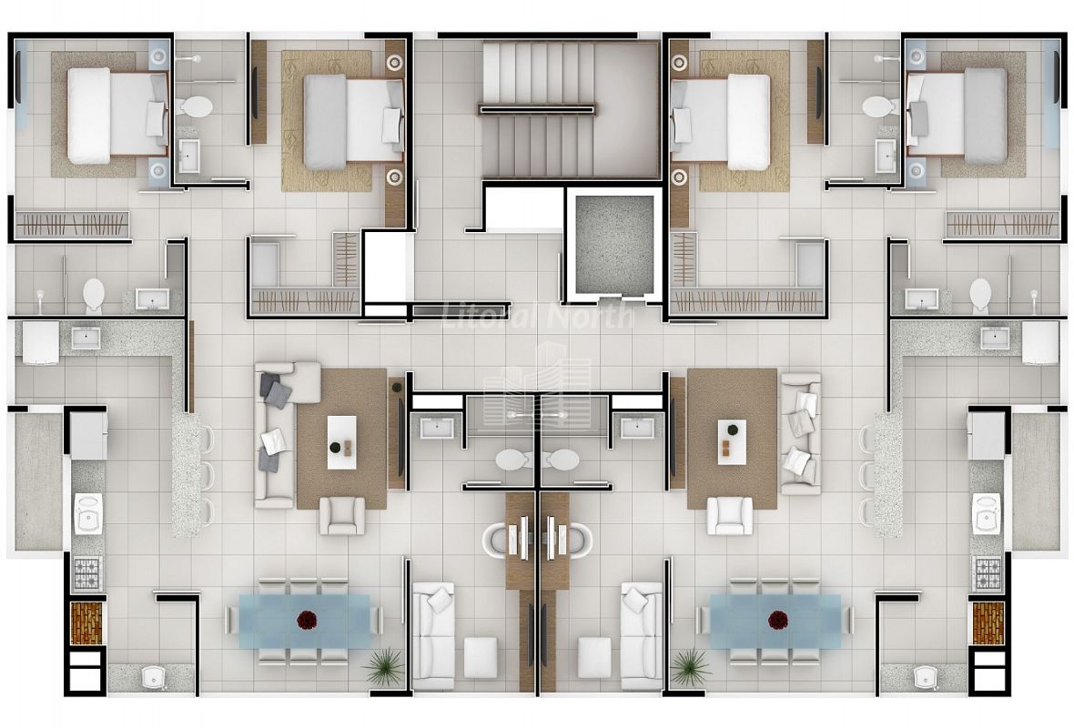 Apartamento à venda com 2 quartos, 2 suítes, 2 vagas e 93m² no Centro, Balneário Camboriú (SC) — foto 9 de 12