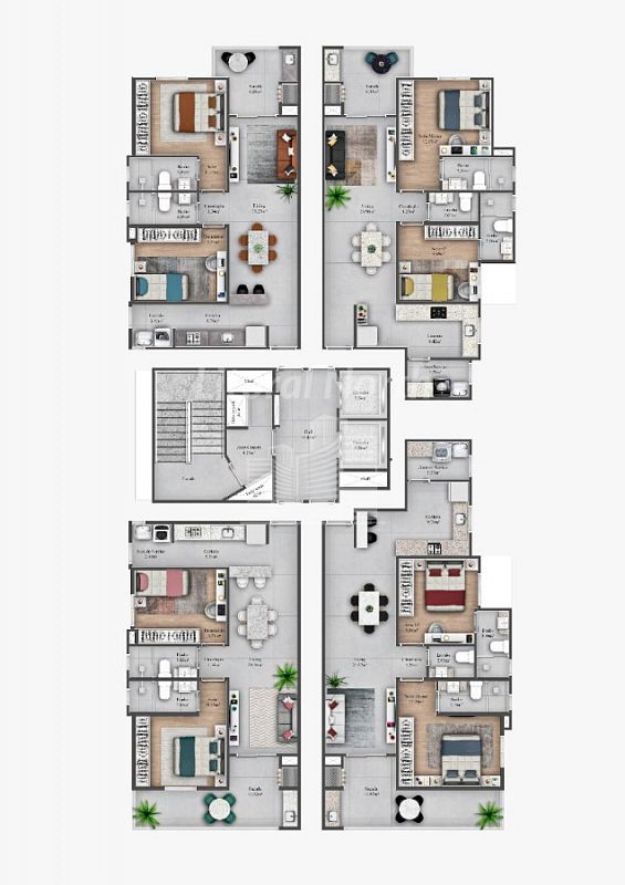 Apartamento de 2 quartos, 70m² no bairro Centro, em Itajaí | Eu Corretor