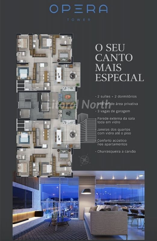 Apartamento à venda com 4 quartos, 2 suítes, 3 vagas e 146m² no Centro, Balneário Camboriú (SC) — foto 8 de 10