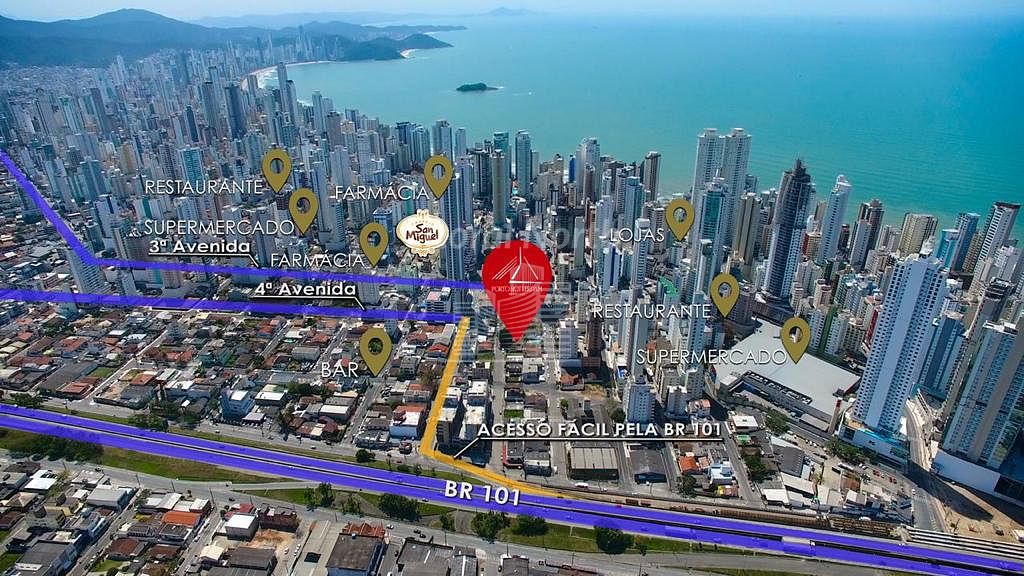 Apartamento à venda com 3 quartos, 3 suítes, 2 vagas e 130m² no Centro, Balneário Camboriú (SC) — foto 2 de 8
