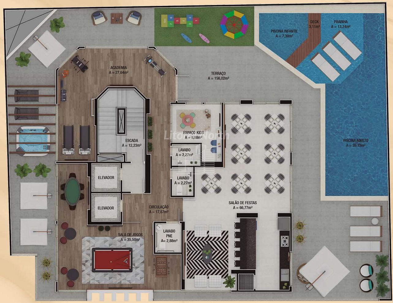 Apartamento à venda com 3 quartos, 3 suítes, 2 vagas e 121m² no Pioneiros, Balneário Camboriú (SC) — foto 8 de 10