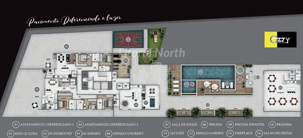 Apartamento à venda com 3 quartos, 3 suítes, 2 vagas e 122m² no Centro, Itajaí (SC) — foto 10 de 10