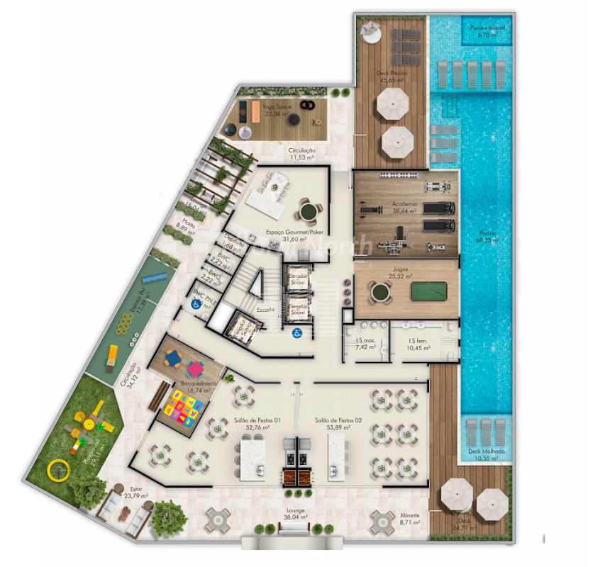 Apartamento à venda com 3 quartos, 1 suíte, 2 vagas e 88m² no Fazenda, Itajaí (SC) — foto 15 de 18