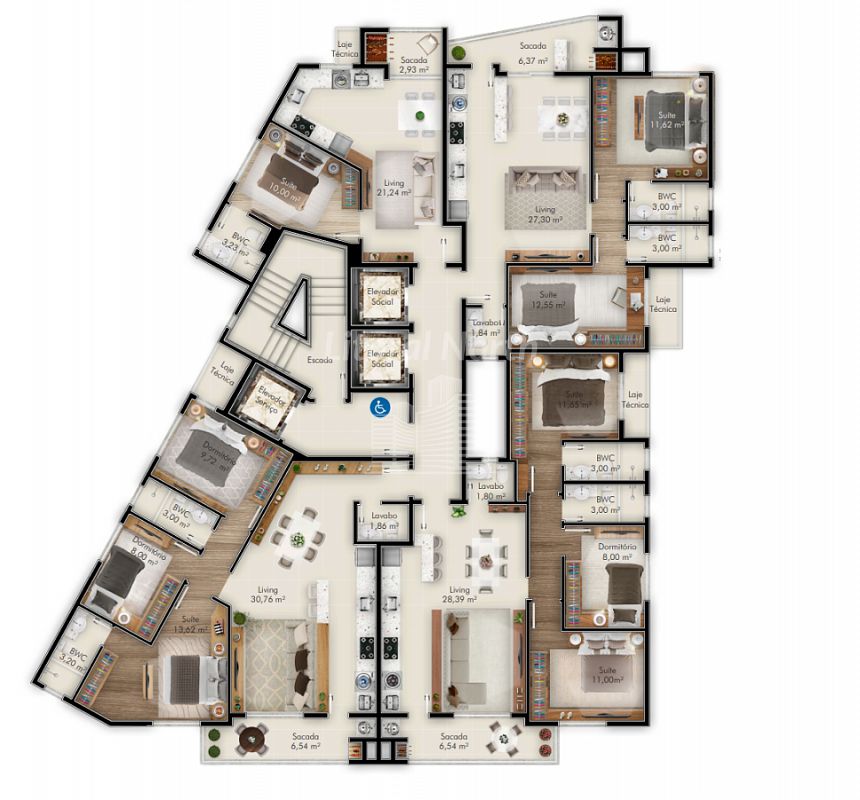 Apartamento à venda com 3 quartos, 1 suíte, 2 vagas e 88m² no Fazenda, Itajaí (SC) — foto 17 de 18
