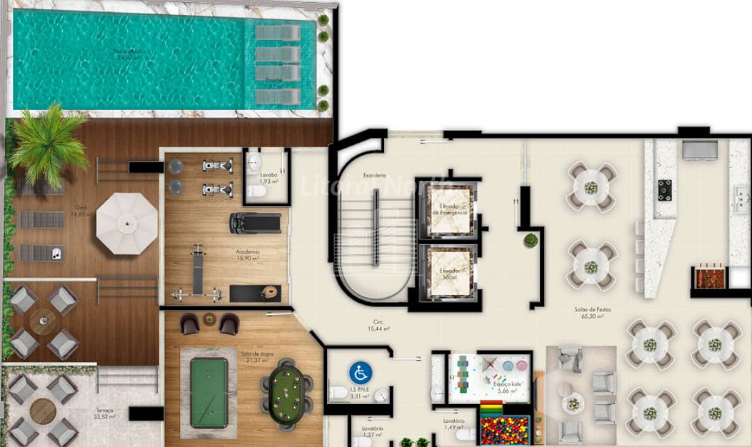 Apartamento à venda com 3 quartos, 3 suítes, 3 vagas e 125m² no Centro, Balneário Camboriú (SC) — foto 9 de 12