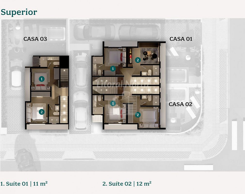 Casa à venda com 2 quartos, 2 suítes, 2 vagas e 182m² no Ariribá, Balneário Camboriú (SC) — foto 7 de 8