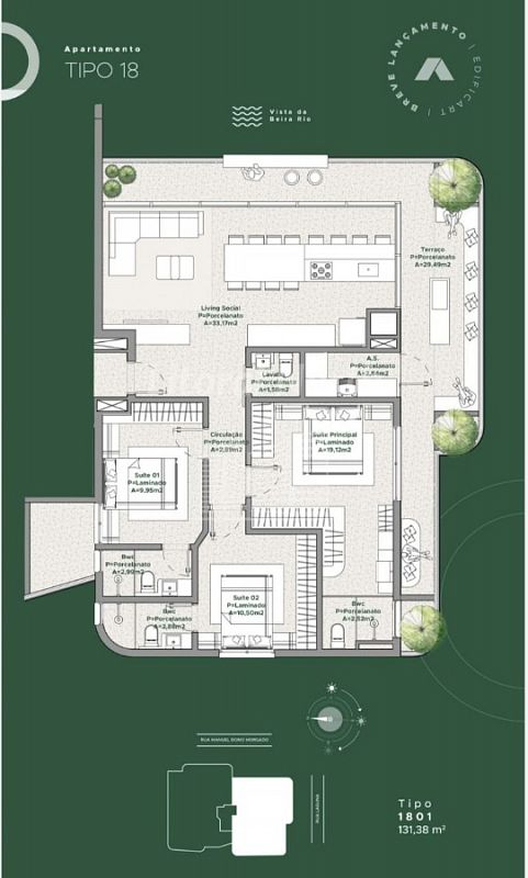 Apartamento à venda com 3 quartos, 3 suítes, 3 vagas e 122m² no Fazenda, Itajaí (SC) — foto 15 de 23
