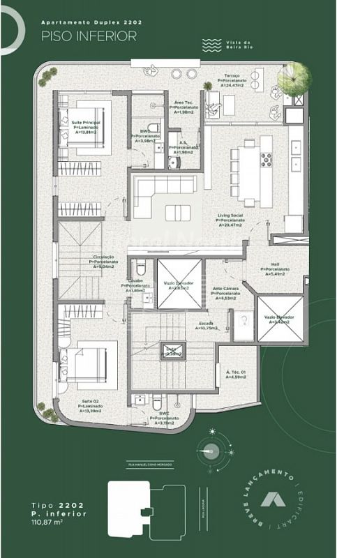 Apartamento à venda com 3 quartos, 3 suítes, 3 vagas e 122m² no Fazenda, Itajaí (SC) — foto 17 de 23