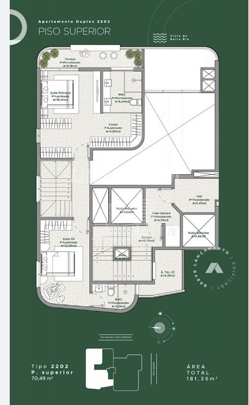 Apartamento à venda com 3 quartos, 3 suítes, 3 vagas e 122m² no Fazenda, Itajaí (SC) — foto 16 de 23