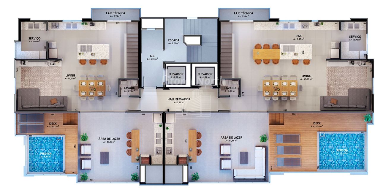 Apartamento à venda com 3 quartos, 3 suítes, 2 vagas e 122m² no Centro, Balneário Camboriú (SC) — foto 20 de 22
