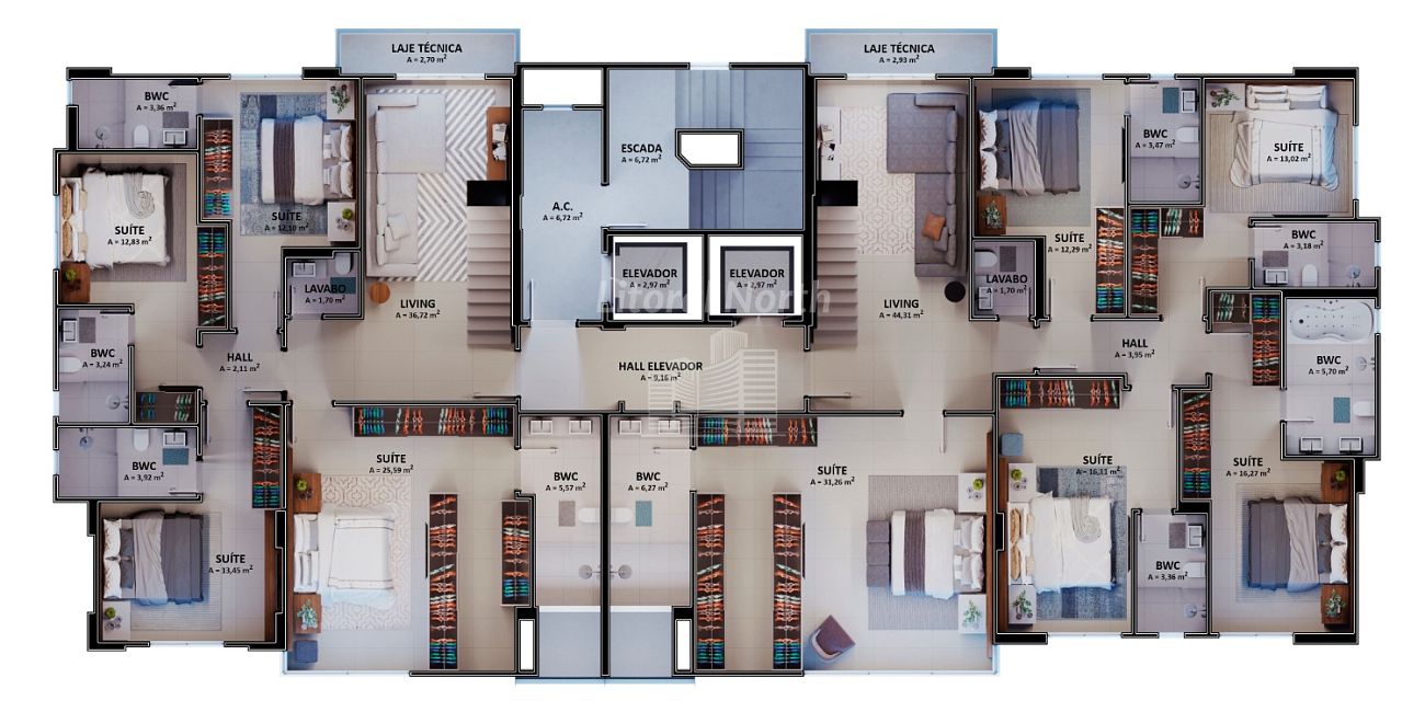 Apartamento à venda com 4 quartos, 4 suítes, 4 vagas e 159m² no Centro, Balneário Camboriú (SC) — foto 23 de 23