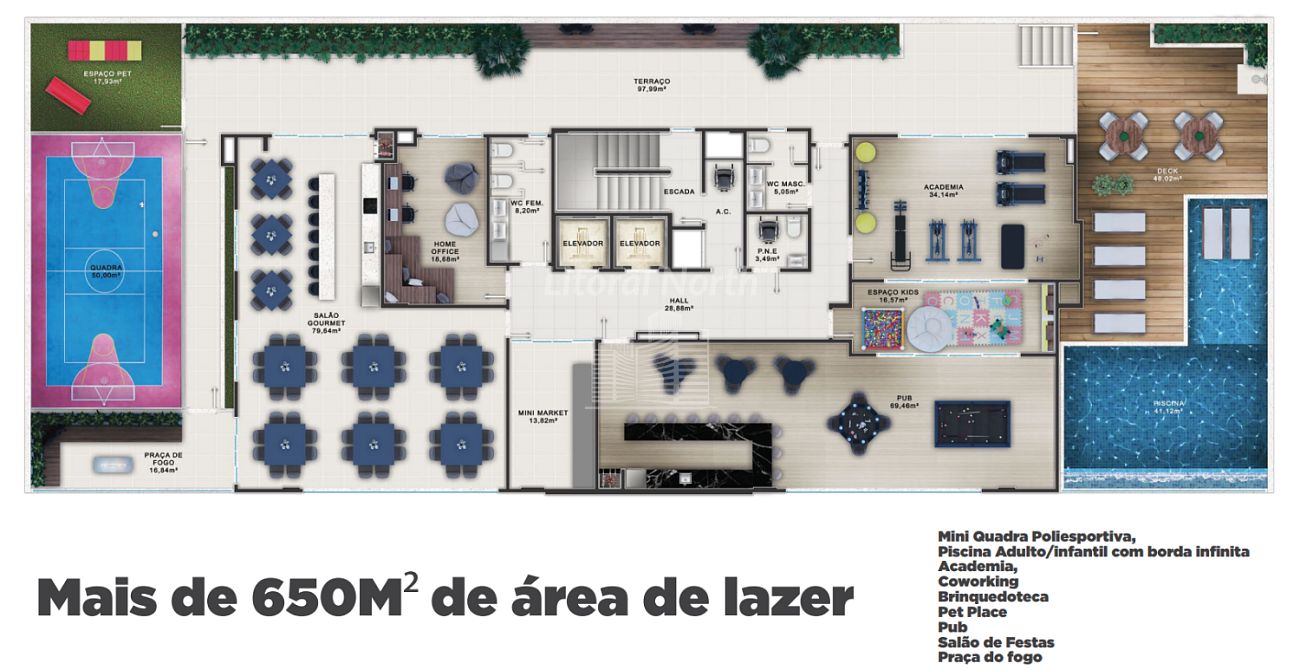 Apartamento à venda com 3 quartos, 1 suíte, 2 vagas e 85m² no São Judas, Itajaí (SC) — foto 14 de 16