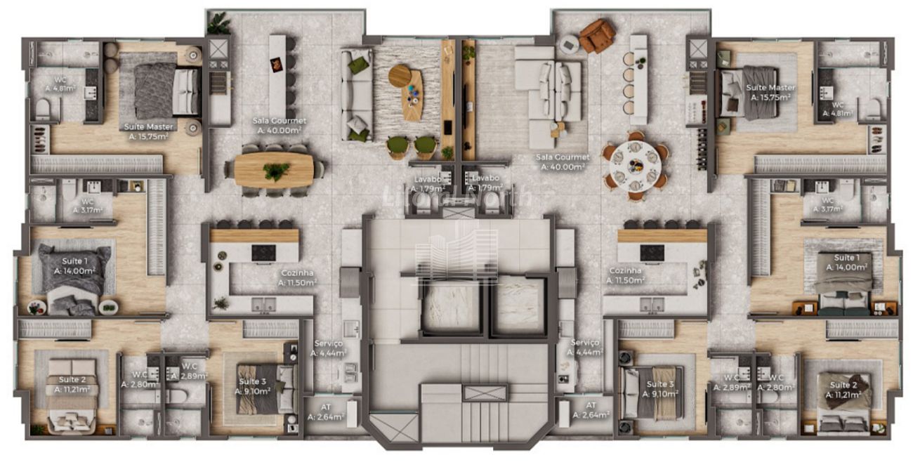 Apartamento à venda com 4 quartos, 4 suítes, 3 vagas e 145m² no Centro, Balneário Camboriú (SC) — foto 16 de 16