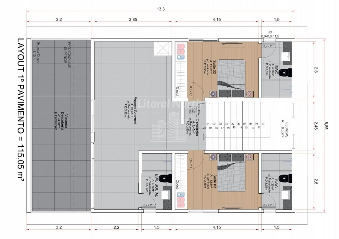 Casa à venda com 3 quartos, 3 banheiros e 400m² no Santa Regina, Camboriú (SC) — foto 10 de 11