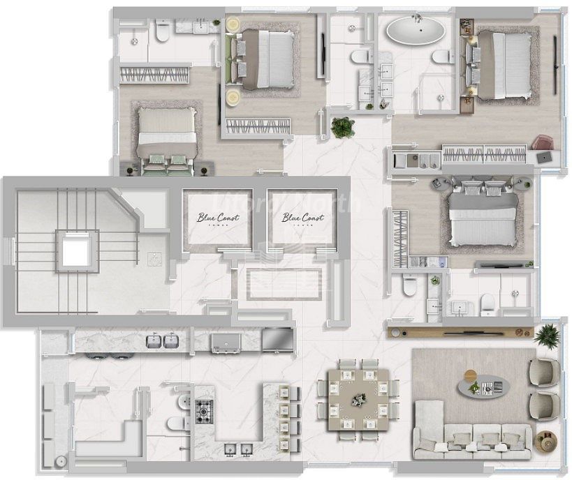 Apartamento à venda com 4 quartos, 4 suítes, 3 vagas e 164m² no Pioneiros, Balneário Camboriú (SC) — foto 8 de 30