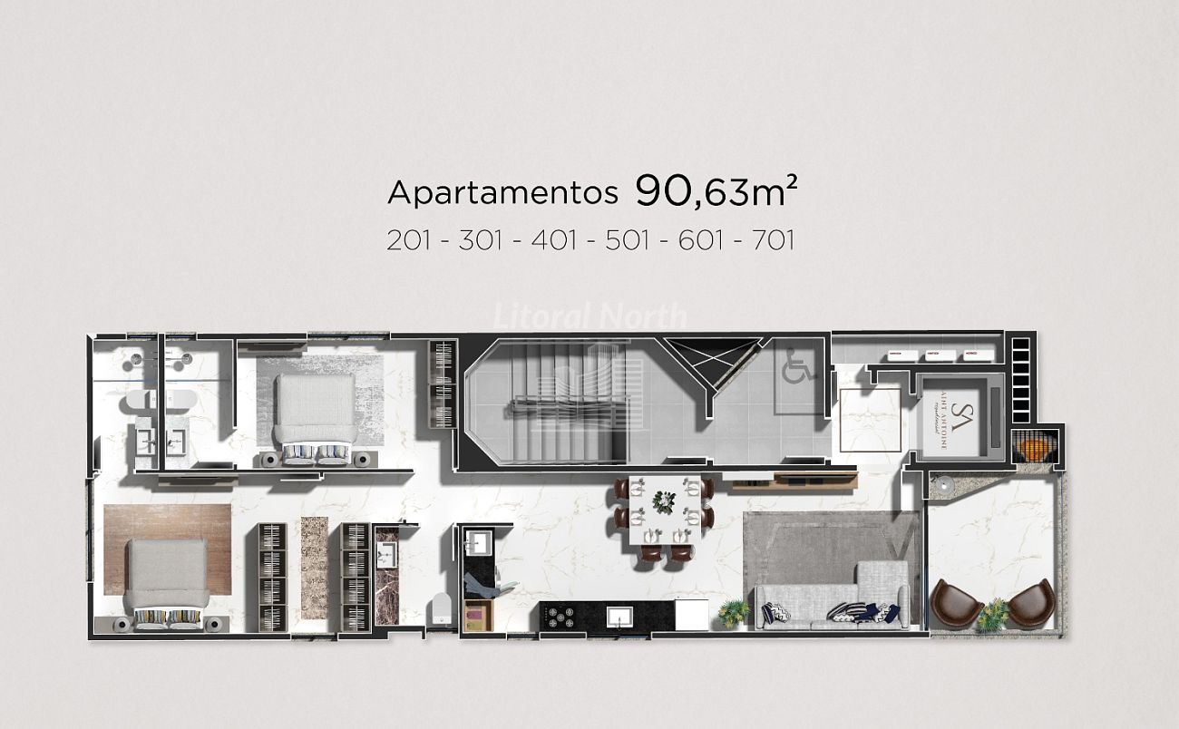 Apartamento à venda com 4 quartos, 4 suítes, 3 vagas e 180m² no Barra Sul, Balneário Camboriú (SC) — foto 17 de 17