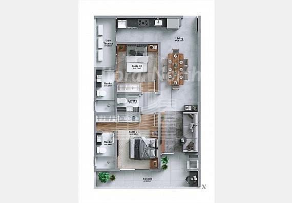 Apartamento de 2 quartos, 80m² no bairro Centro, em Itajaí | Eu Corretor