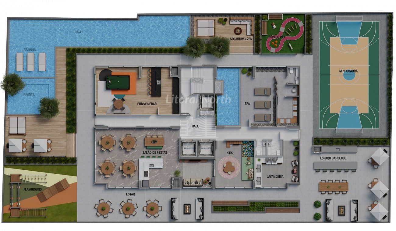 Apartamento à venda com 2 quartos, 1 suíte, 1 vaga e 77m² no Balneário Santa Clara, Itajaí (SC) — foto 6 de 7