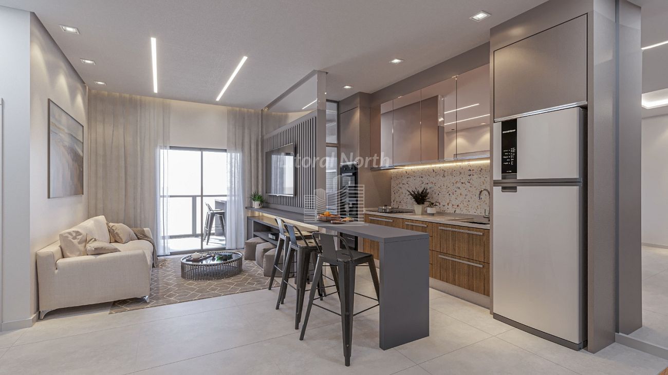 Apartamento à venda com 2 quartos, 1 suíte, 2 vagas e 74m² no Praia Brava, Itajaí (SC) — foto 5 de 24