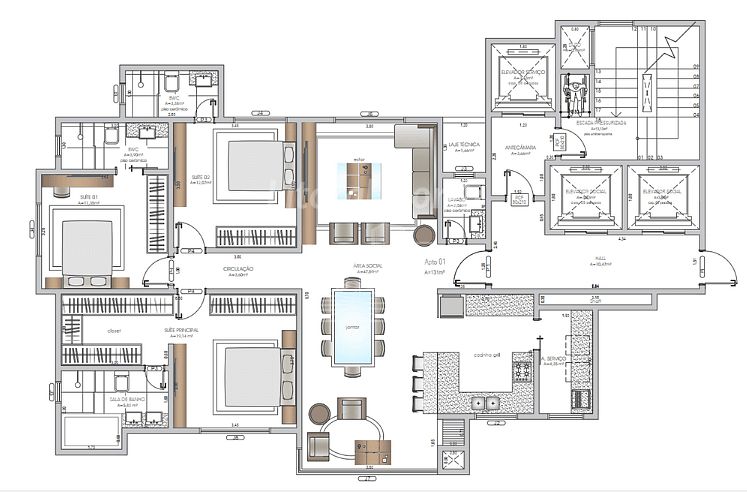 Apartamento à venda com 3 quartos, 3 suítes, 2 vagas e 135m² no Centro, Balneário Camboriú (SC) — foto 3 de 30