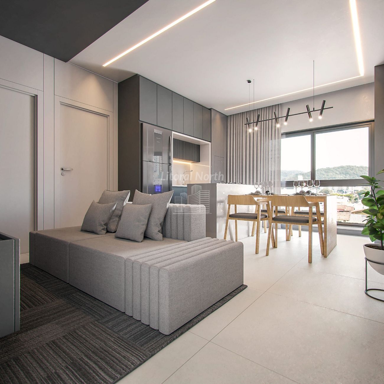 Apartamento à venda com 3 quartos, 1 suíte, 2 vagas e 65m² no Nações, Balneário Camboriú (SC) — foto 6 de 20
